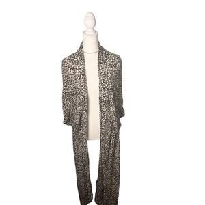 Billabong Kimono Duster Women M Boho Surf Coastal Vacation Minimalist Festival